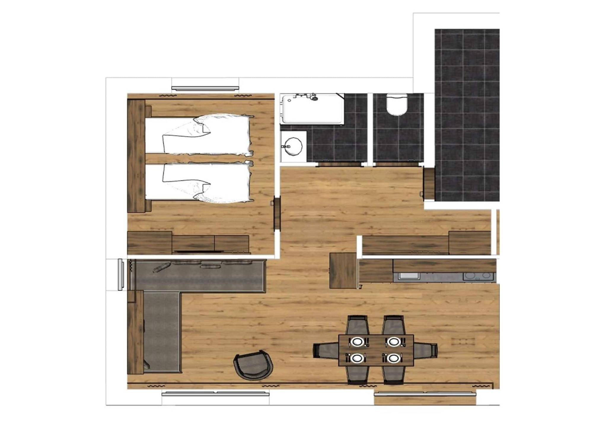 Large Apartment In Sankt Georgen With Balcony Fürstau Dış mekan fotoğraf