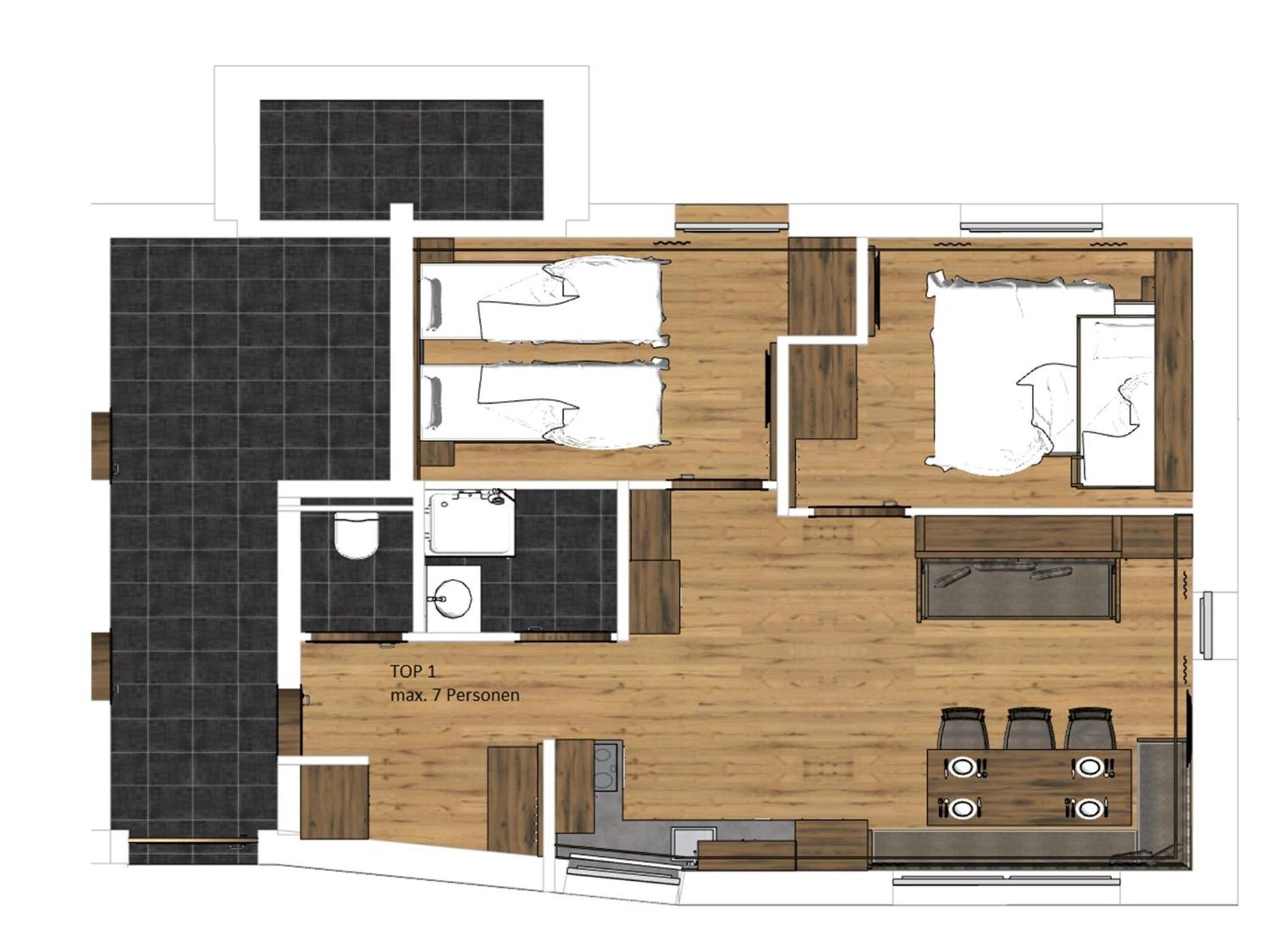 Large Apartment In Sankt Georgen With Balcony Fürstau Dış mekan fotoğraf